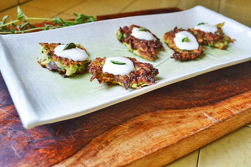 Fried Zucchini Pancakes