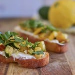 Roasted Veg Bruschetta