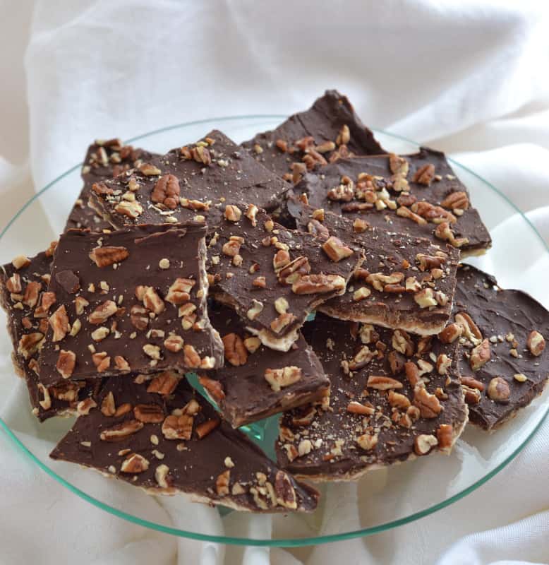 Chocolate Covered Toffee Matzo The Little Ferraro Kitchen